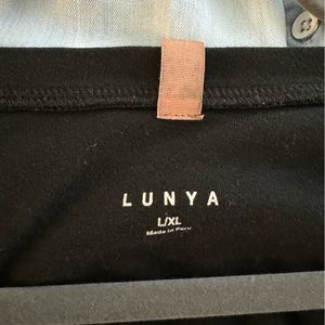 Lunya black sleep shirt
